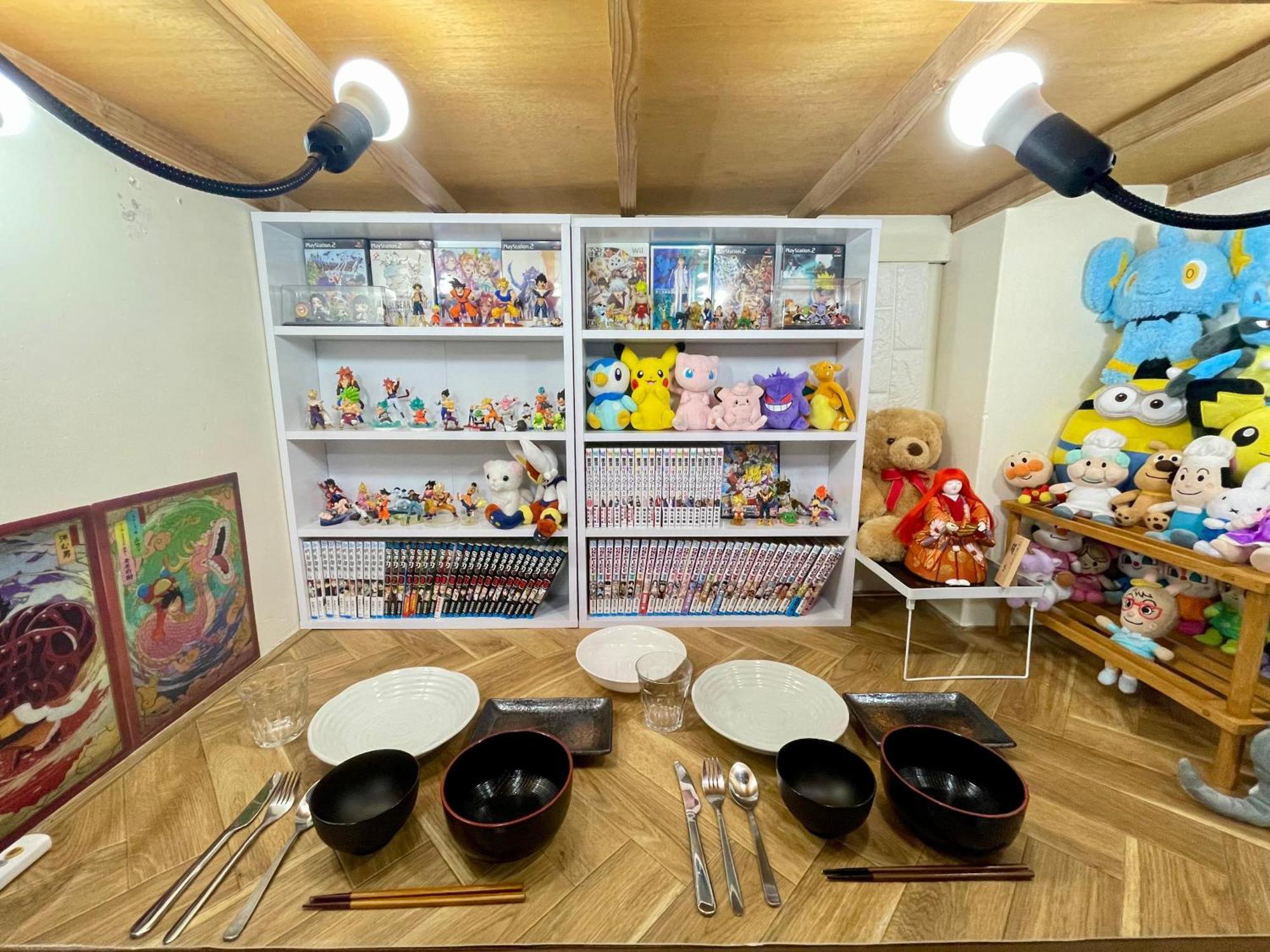 Cool Syowa Retro Style Manga&Anime Apt Sinjuku Kabukicho Tokyo Exterior photo