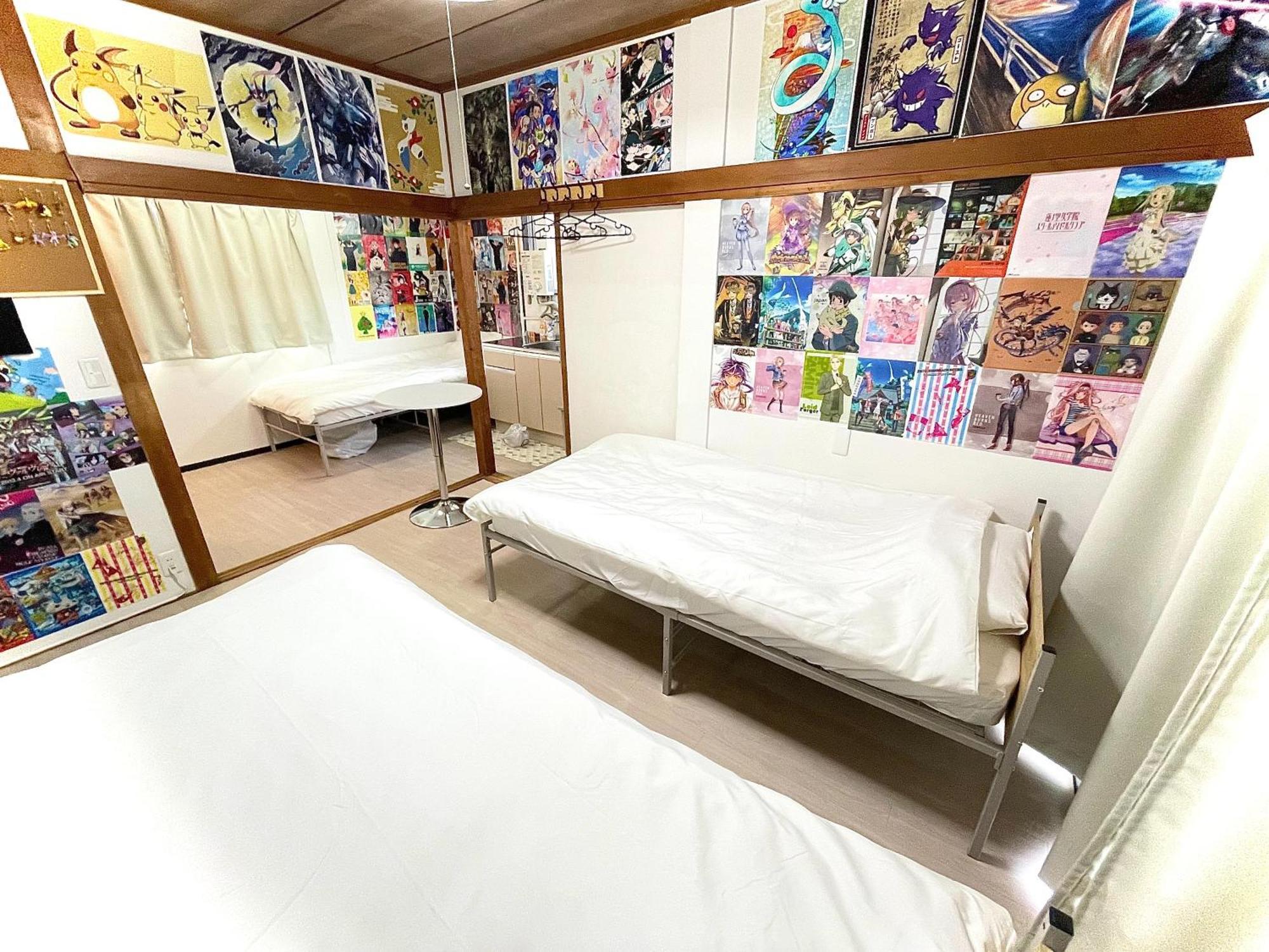 Cool Syowa Retro Style Manga&Anime Apt Sinjuku Kabukicho Tokyo Exterior photo